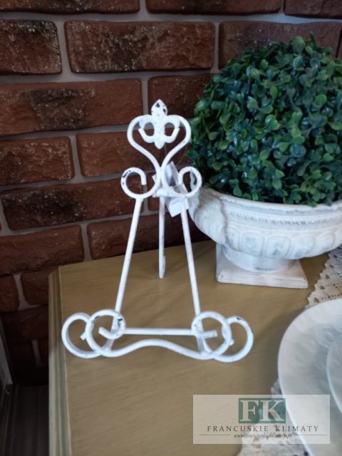 METAL STOJAK NA TALERZE KSIĄŻKI 24,5 cm