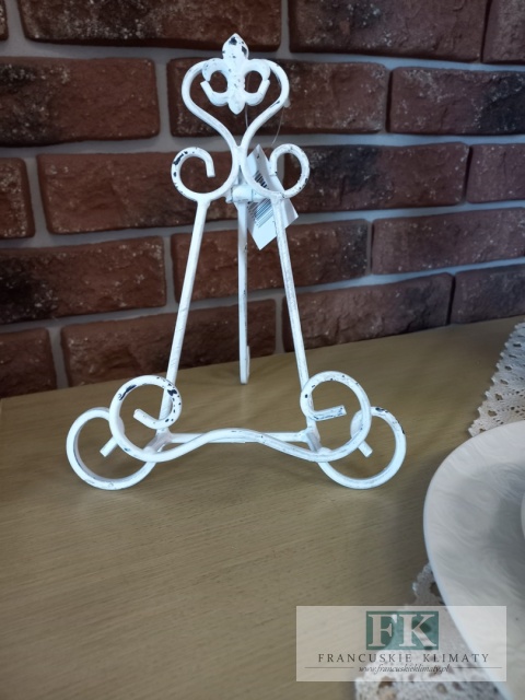 METAL STOJAK NA TALERZE KSIĄŻKI 24,5 cm
