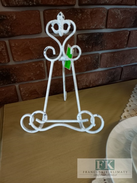 METAL STOJAK NA TALERZE KSIĄŻKI 24,5 cm