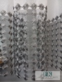 KOMPLET OKIENNY Z GIPIURĄ 280/ 50 LAMBREKIN +BOKI 140/160