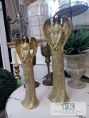 FIGURA ANIOŁ 31 CM ZŁOTO