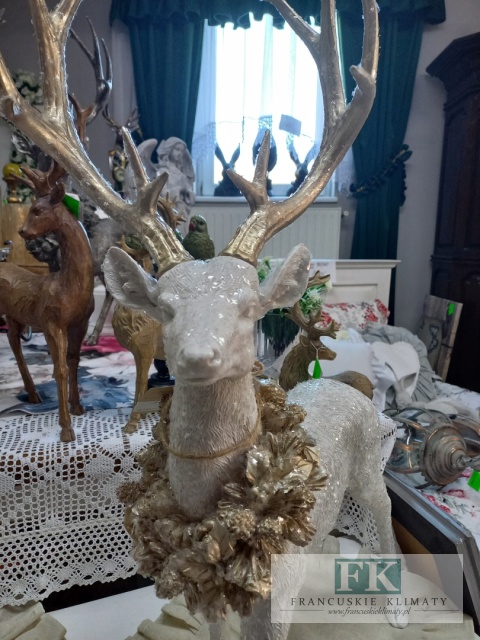 FIGURA JELEŃ STOJĄCY 71 CM