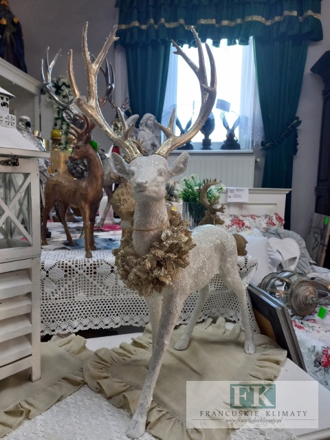 FIGURA JELEŃ STOJĄCY 71 CM