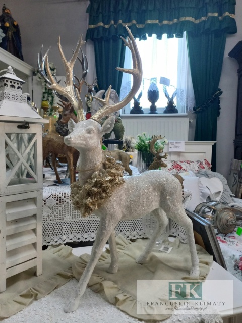 FIGURA JELEŃ STOJĄCY 71 CM