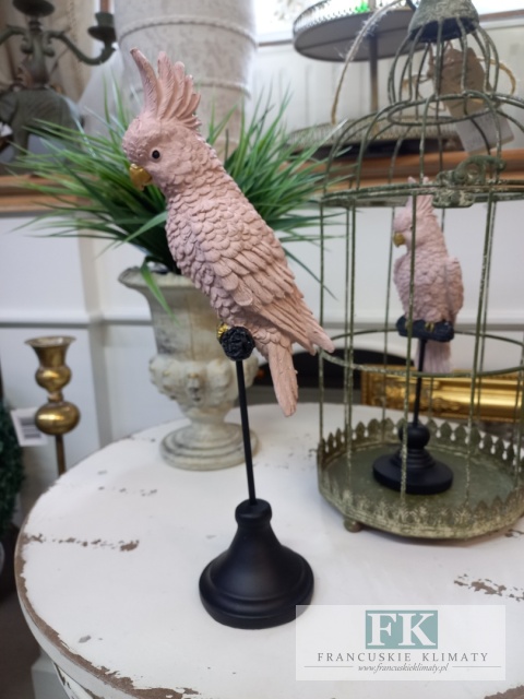  FIGURA PAPUGA  na statywie  27 cm