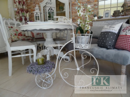 KWIETNIK rower KUTY METAL HOME & GARDEN W STYLU FRANCUSKIM , PROWENSALSKIM , SHABBY , LOFT.