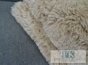 KŁ. KOC FUTRZAK BEŻOWY 200X220 CM NARZUTA SHABBY , PROWANSJA , VINTAGE KŁ. KOC FUTRZAK BEŻOWY 200X220 CM NARZUTA SHABBY , PROWANSJA , VINTAGE