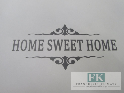 KŁ. TACA DEKORACYJNA HOME SWEET BIAŁA 51 CM SHABBY CHIC VINTAGE PROWANSJA KŁ. TACA DEKORACYJNA HOME SWEET BIAŁA 51 CM SHABBY CHIC VINTAGE PROWANSJA
