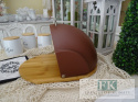 KŁ. CHLEBAK ATOM Brązowy SHABBY CHIC VINTAGE PROWANSJA KŁ. CHLEBAK ATOM Brązowy SHABBY CHIC VINTAGE PROWANSJA
