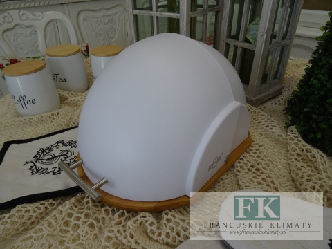 KŁ. CHLEBAK ATOM BIAŁY SHABBY CHIC VINTAGE PROWANSJA KŁ. CHLEBAK ATOM BIAŁY SHABBY CHIC VINTAGE PROWANSJA