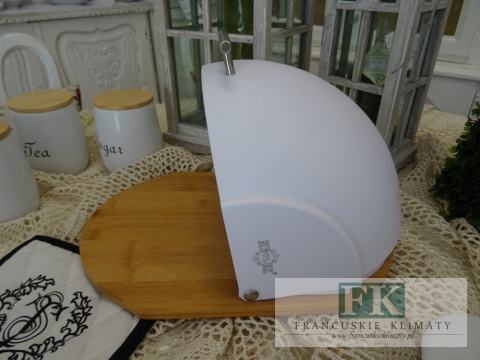 KŁ. CHLEBAK ATOM BIAŁY SHABBY CHIC VINTAGE PROWANSJA KŁ. CHLEBAK ATOM BIAŁY SHABBY CHIC VINTAGE PROWANSJA
