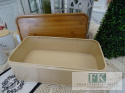 KŁ. CHLEBAK KING KREMOWY SHABBY CHIC VINTAGE PROWANSJA KŁ. CHLEBAK KING KREMOWY SHABBY CHIC VINTAGE PROWANSJA