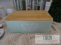 KŁ. CHLEBAK KING MIĘTA SHABBY CHIC VINTAGE PROWANSJA KŁ. CHLEBAK KING MIĘTA SHABBY CHIC VINTAGE PROWANSJA