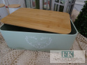 KŁ. CHLEBAK KING MIĘTA SHABBY CHIC VINTAGE PROWANSJA KŁ. CHLEBAK KING MIĘTA SHABBY CHIC VINTAGE PROWANSJA