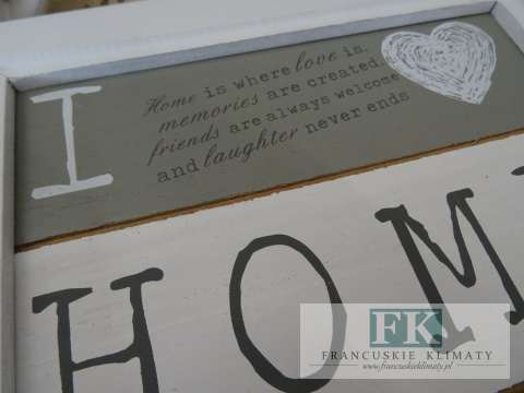 KŁ. HERBACIARKA PUDEŁKO NA HERBATĘ I LOVE TEA 24X24 shabby , prowansja , vintage KŁ. HERBACIARKA PUDEŁKO NA HERBATĘ I LOVE TEA 24X24 shabby , prowansja , vintage