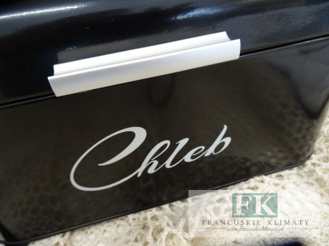 KŁ. CHLEBAK VADOR CZARNY SHABBY CHIC VINTAGE PROWANSJA