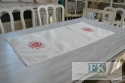 BIEŻNIK SERWETKA Z KOLEKCJI CZERWONE SERCE 60x120 PROWANSJA SHABBY CHIC VINTAGE LOFT