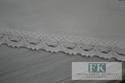 BIEŻNIK SERWETKA Z KOLEKCJI CZERWONE SERCE 85X85 PROWANSJA SHABBY CHIC VINTAGE LOFT