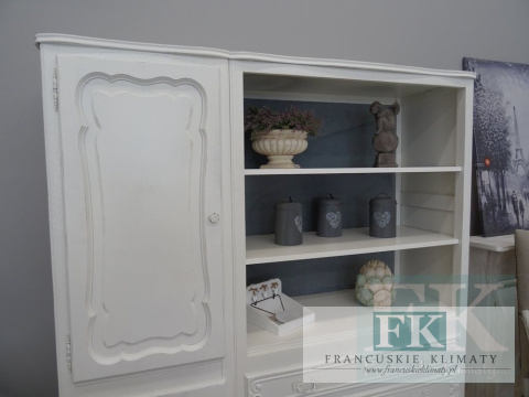 FRANCUSKI REGAŁ / BIBLIOTEKA LITE DREWNO 179 CM FRANCUSKI REGAŁ / BIBLIOTEKA LITE DREWNO 179 CM