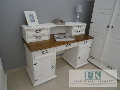 BIURKO SEKRETARZYK "PROWANSJA" nowe LITE DREWNO FRANCJA SHABBY BIURKO SEKRETARZYK "PROWANSJA" nowe LITE DREWNO FRANCJA SHABBY