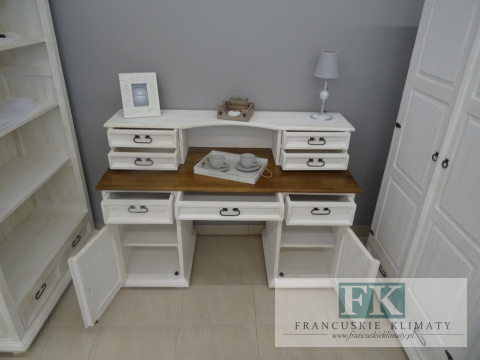BIURKO SEKRETARZYK "PROWANSJA" nowe LITE DREWNO FRANCJA SHABBY BIURKO SEKRETARZYK "PROWANSJA" nowe LITE DREWNO FRANCJA SHABBY
