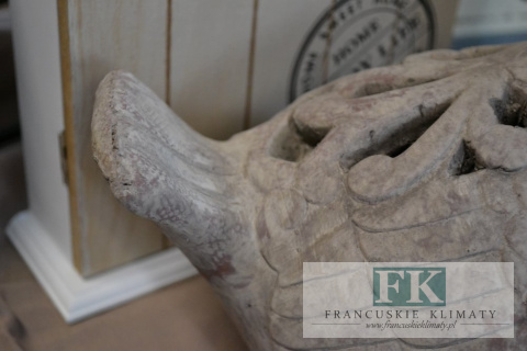 PTASZEK 23 CM LAMPION CERAMICZNO - BETONOWA DO WNĘTRZ I OGRODÓW . PTASZEK 23 CM LAMPION CERAMICZNO - BETONOWA DO WNĘTRZ I OGRODÓW .