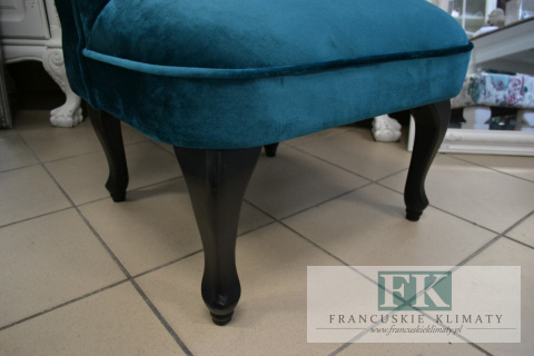 FOTEL LUDWIK PLUSZ pikowany pluszowy WYS 88 CM FOTEL LUDWIK PLUSZ pikowany pluszowy WYS 88 CM