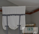 ROLETKA, EKRAN , PANEL SZARFA FALBANKA SZARA szer 100 cm