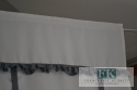 ROLETKA, EKRAN , PANEL SZARFA FALBANKA SZARA szer 100 cm