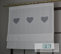 ROLETKA, EKRAN , PANEL SERCA PROWANSJA , SHABBY, SZER 100 cm wys 90 cm