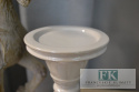 ŚWIECZNIK CERAMICZNY PERŁOWY 33CM SHABBY ŚWIECZNIK CERAMICZNY PERŁOWY 33CM SHABBY