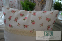 POSZEWKA RÓŻE 40X40 STYL ANGIELSKI PROWANSALSKI SHABBY CHIC VINTAGE RETRO