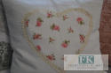 POSZEWKA RÓŻE 40X40 STYL ANGIELSKI PROWANSALSKI SHABBY CHIC VITAGE RETRO