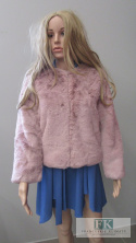 RÓŻOWE FUTRO PINK HOLLYWOOD rozm.M RÓŻOWE FUTRO PINK HOLLYWOOD rozm.M