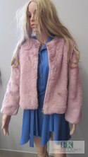 RÓŻOWE FUTRO PINK HOLLYWOOD rozm.M RÓŻOWE FUTRO PINK HOLLYWOOD rozm.M