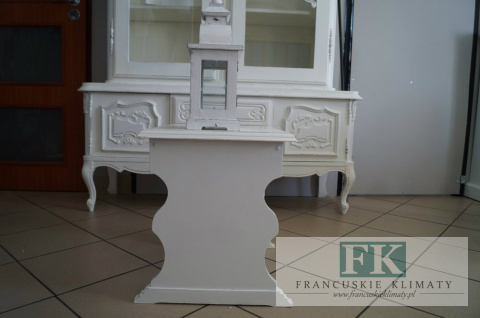 KOMÓDKA - STOLIK NA BIBELOTY W STYLU FRANCUSKIM , PROWENSALSKIM, SHABBY CHIC, VINTAGE.