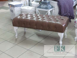 PUFA PUF SIEDZISKO 104cm FRANCJA , PROWANSJA shabby