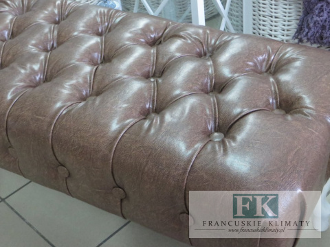 PUFA PUF SIEDZISKO 104cm FRANCJA , PROWANSJA shabby PUFA PUF SIEDZISKO 104cm FRANCJA , PROWANSJA shabby