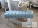 SIEDZISKO - ŁAWECZKA - PUF głęboko pikowane CHESTERFIELD W STYLU FRANCUSKIM , SKANDYNAWSKIM ,PROWENSALSKIM , SHABBY SIEDZISKO - ŁAWECZKA - PUF głęboko pikowane CHESTERFIELD W STYLU FRANCUSKIM , SKANDYNAWSKIM ,PROWENSALSKIM , SHABBY
