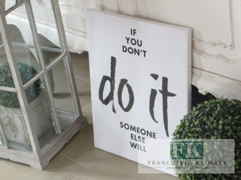 OBRAZ NA PŁÓTNIE 40X 50 RETRO PROWANSJA SHABBY płótno CUDO