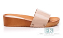 KLAPKI NA KOTURNIE LAKIEROWANE GIRLHOOD BEIGE 40 KLAPKI NA KOTURNIE LAKIEROWANE GIRLHOOD BEIGE 40