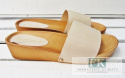 KLAPKI NA KOTURNIE LAKIEROWANE GIRLHOOD BEIGE 40 KLAPKI NA KOTURNIE LAKIEROWANE GIRLHOOD BEIGE 40