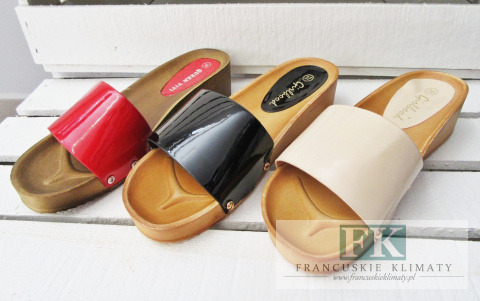 KLAPKI NA KOTURNIE LAKIEROWANE GIRLHOOD BEIGE 40 KLAPKI NA KOTURNIE LAKIEROWANE GIRLHOOD BEIGE 40