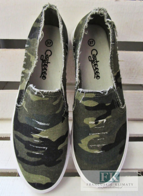 MILITARNE MORO TRAMPKI WSUWANE R.39 MILITARNE MORO TRAMPKI WSUWANE R.39