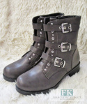 SKÓRZANE WORKERY BOTKI ĆWIEKI 3 KLAMRY R.37 SKÓRZANE WORKERY BOTKI ĆWIEKI 3 KLAMRY R.37