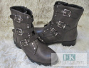 SKÓRZANE WORKERY BOTKI ĆWIEKI 3 KLAMRY R.37 SKÓRZANE WORKERY BOTKI ĆWIEKI 3 KLAMRY R.37