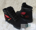 TRAPERKI TIMBERKI Z NASZYWKAMI MUST HAVE BLACK 41 TRAPERKI TIMBERKI Z NASZYWKAMI MUST HAVE BLACK 41