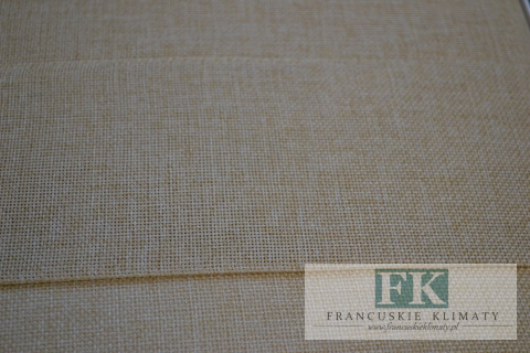 OBRUS JULA BEŻOWY 140X180 LEN NATURA SHABBY VINTAGE