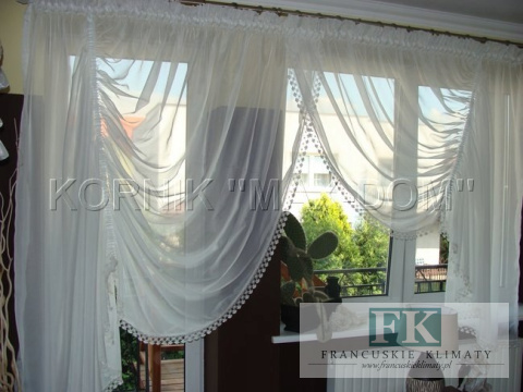 M2 firany BALKONOWE kpl WOAL,GIPIURA ecru,biel M2 firany BALKONOWE kpl WOAL,GIPIURA ecru,biel
