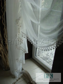 M2 firany BALKONOWE kpl WOAL,GIPIURA ecru,biel M2 firany BALKONOWE kpl WOAL,GIPIURA ecru,biel